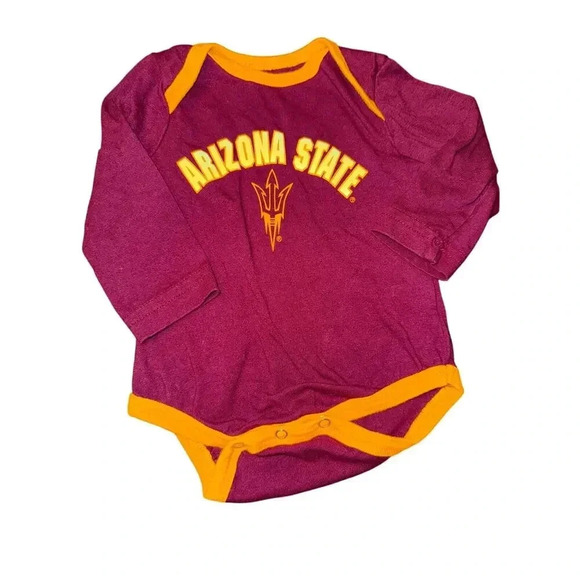 ARIZONA STATE UNIVERSITY BABY ONESIE 0-3 months - Picture 1 of 3